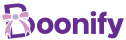 Boonify logo with name